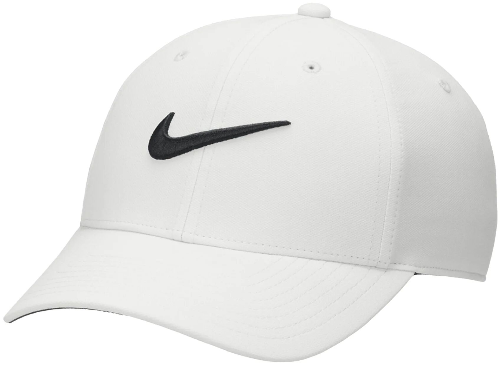 Nike Dri-FIT Club Structured Swoosh Men's Golf Hat - Grey, Size: Small/Medium