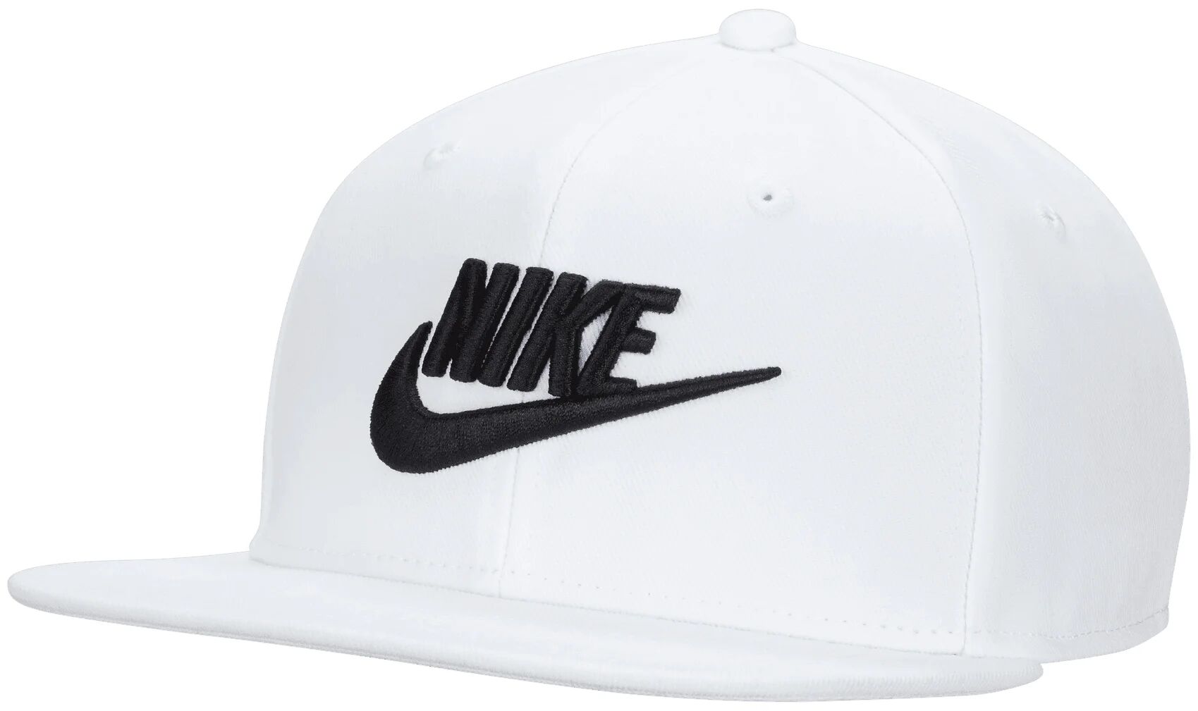 Nike Dri-FIT Pro Structured Futura Men's Golf Hat - White, Size: Large/X-Large