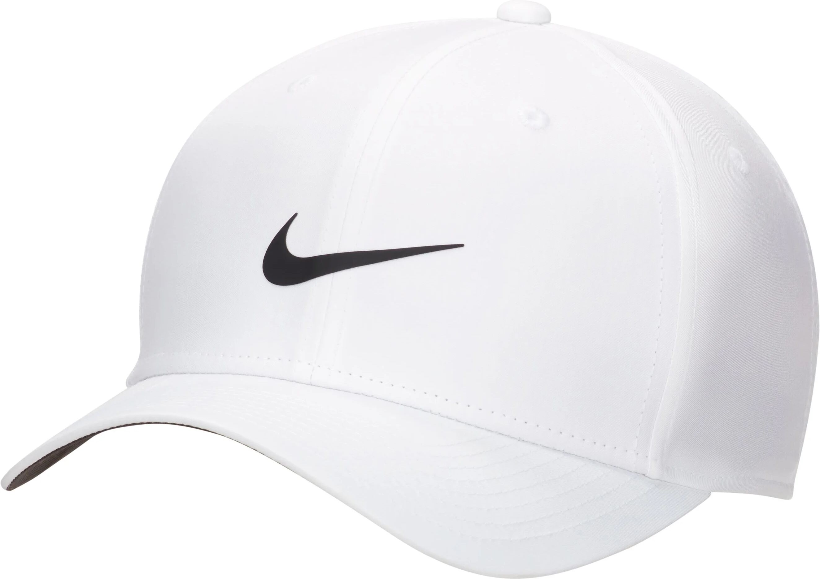 Nike Dri-FIT Rise Structured Snapback Men's Golf Hat - White, Size: Medium/Large