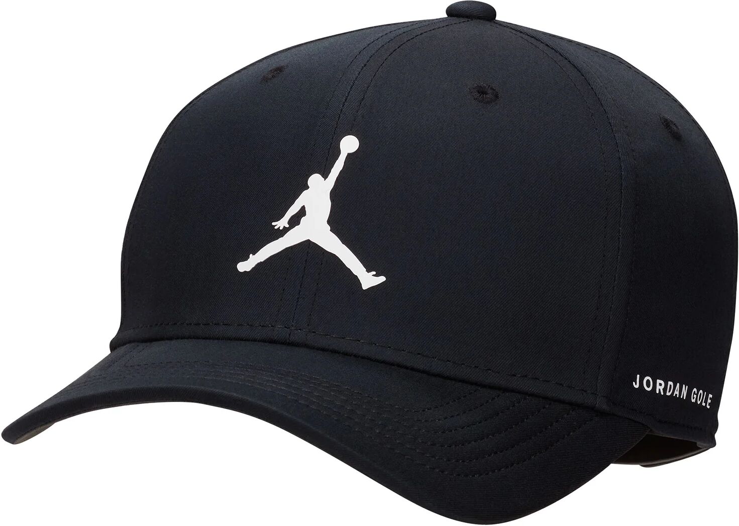 Nike Jordan Men's Golf Rise Men's Golf Hat - Black, Size: Medium/Large