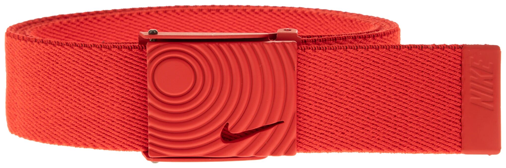 Nike Outsole Stretch Web Men's Golf Belt - Red