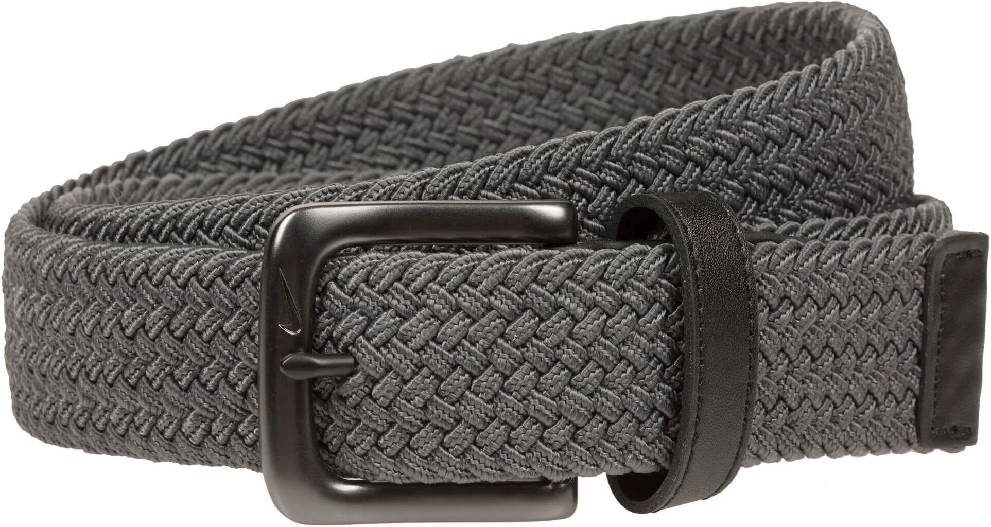 Nike Men's Golf Stretch Woven Belt - Grey, Size: M (34/36)