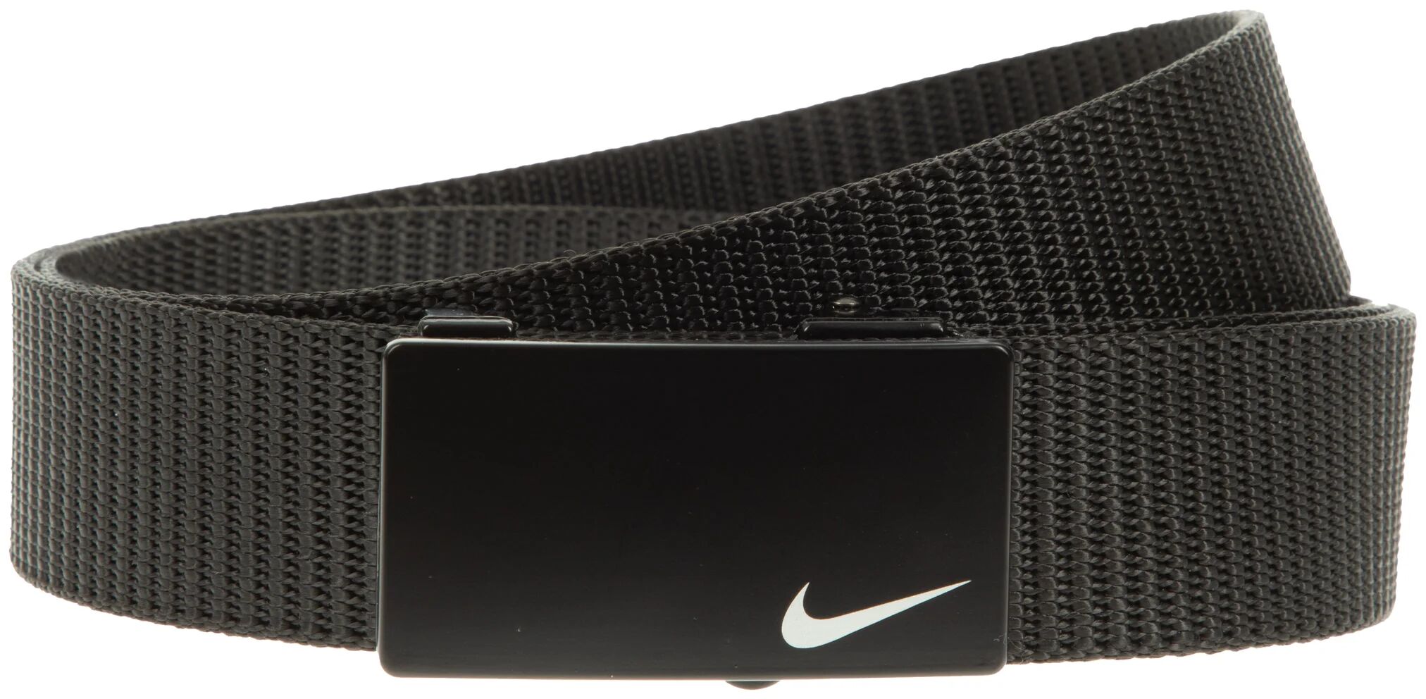 Nike Tech Grip Web Men's Golf Belt - Black, Size: Medium (34-36)