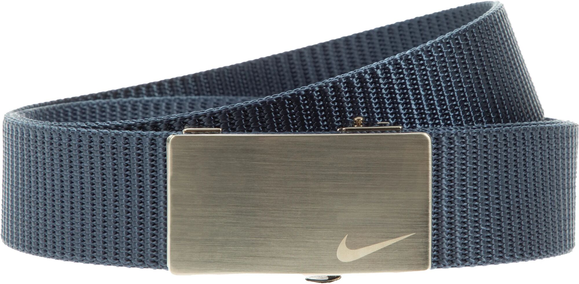 Nike Tech Grip Web Men's Golf Belt - Blue, Size: Small (30-32)