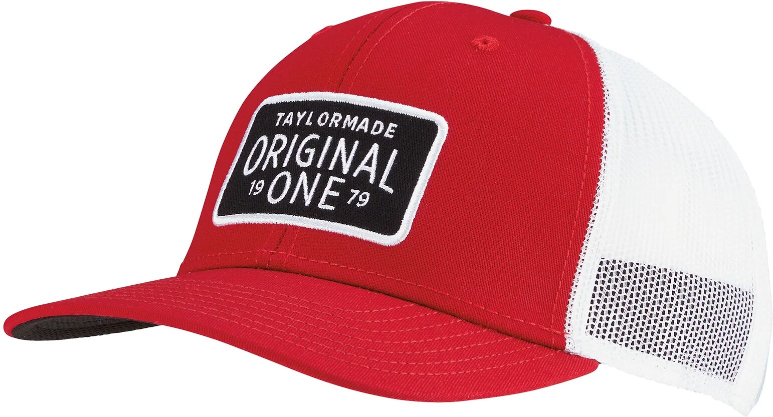 TaylorMade Lifestyle Original One Trucker Men's Golf Hat - Red