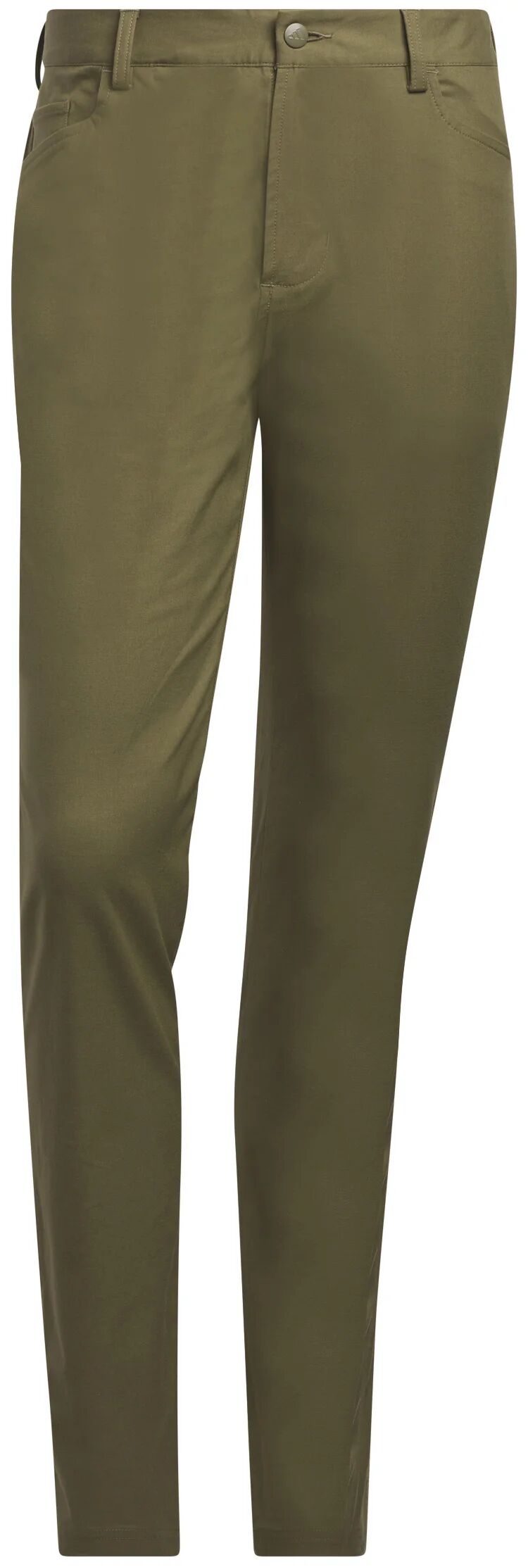 adidas Go-To Five-Pocket Tapered Fit Men's Golf Pants - Green, Size: 40x32