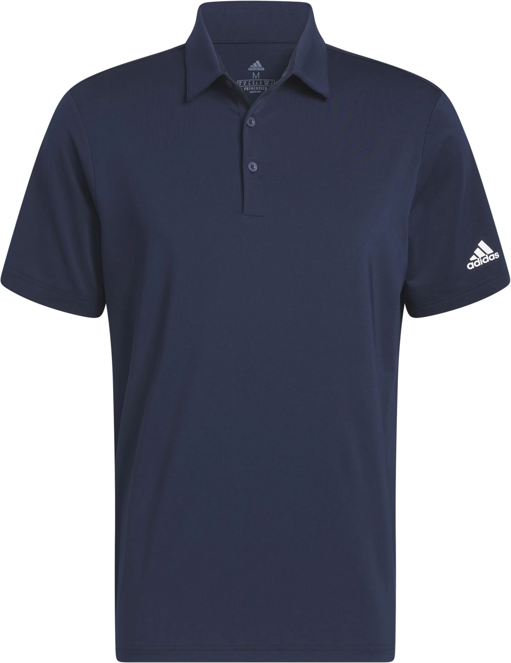 adidas Ultimate 365 Solid Men's Golf Polo Shirt - Blue, Size: X-Large