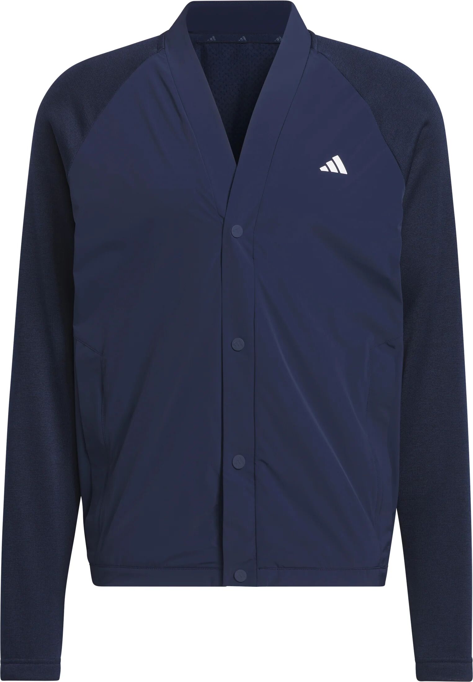 adidas Ultimate365 Tour Cardigan Men's Golf Sweater - Blue, Size: XXL