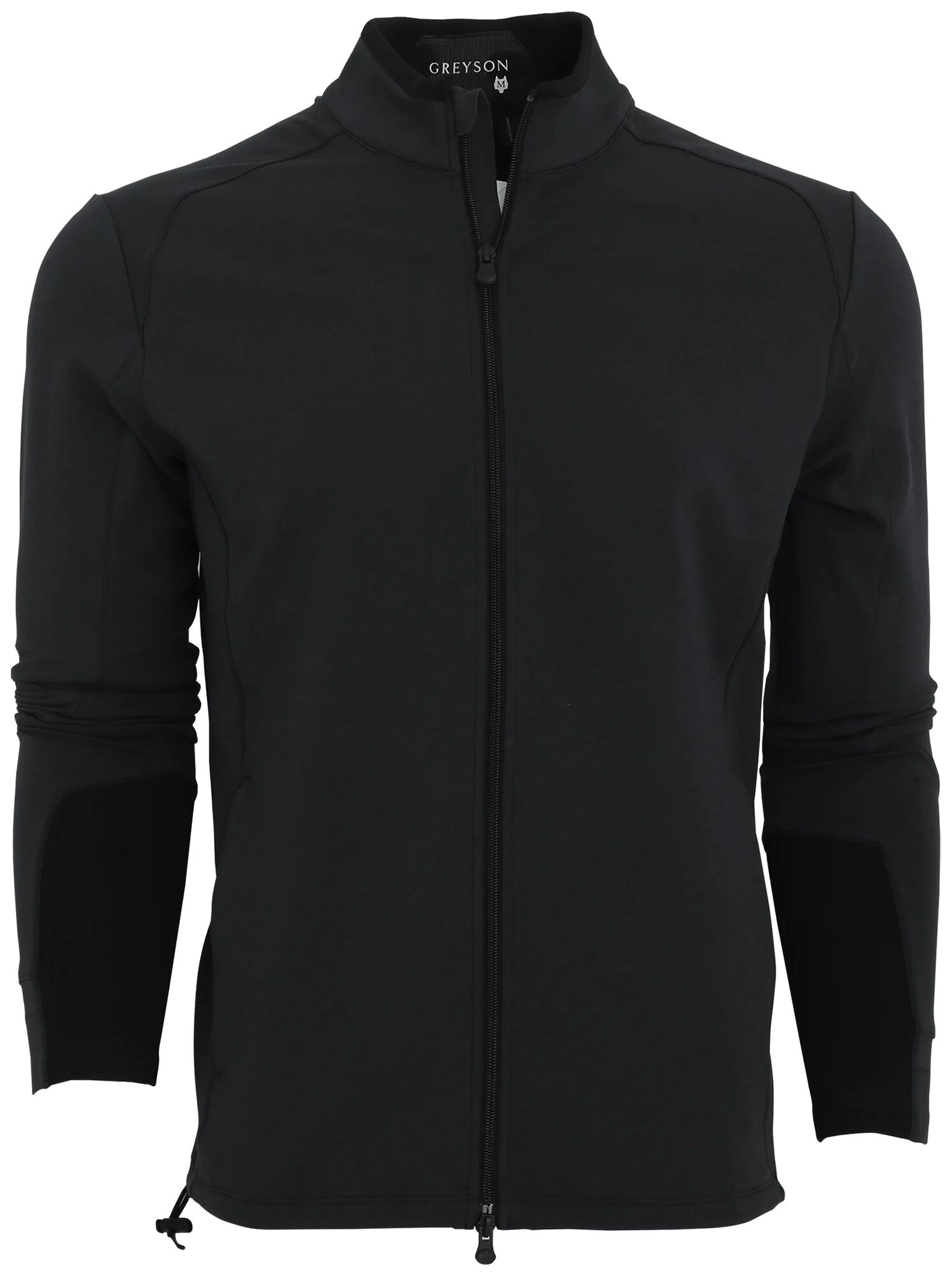 Greyson Clothiers Greyson Sequoia Full Zip Men's Golf Jacket - Black, Size: Medium