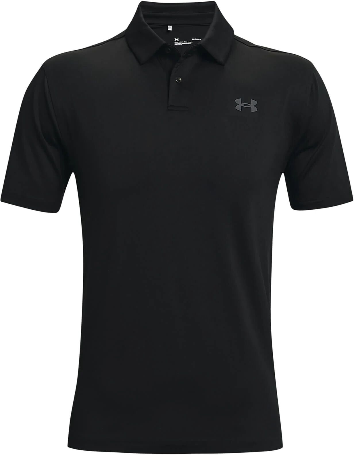 Under Armour T2G Men's Golf Polo Shirt - Black, Size: Small