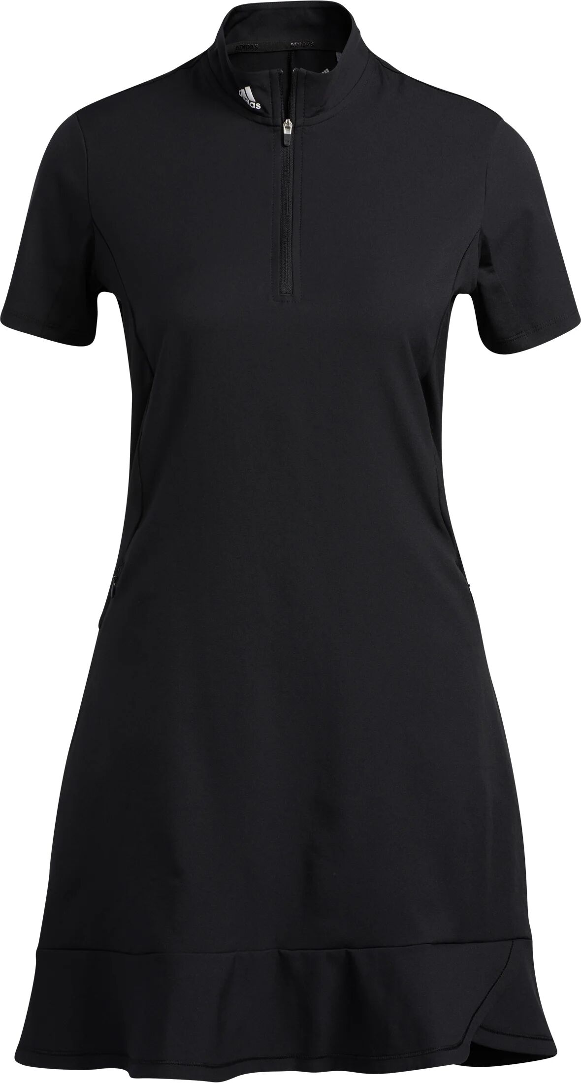 adidas Womens Frill Golf Dress - Black, Size: Medium