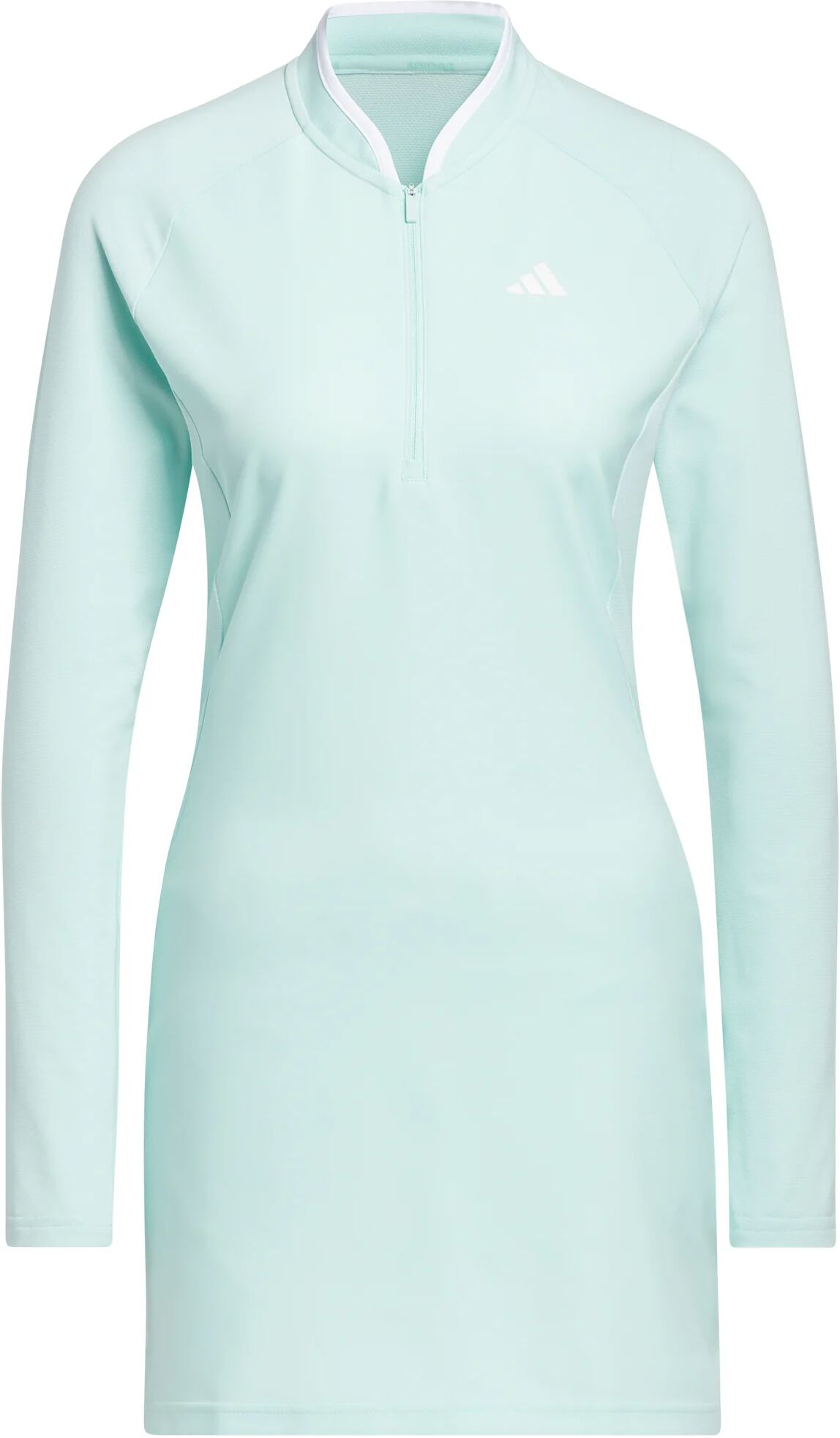 adidas Womens Long Sleeve Golf Dress - Green, Size: X-Large