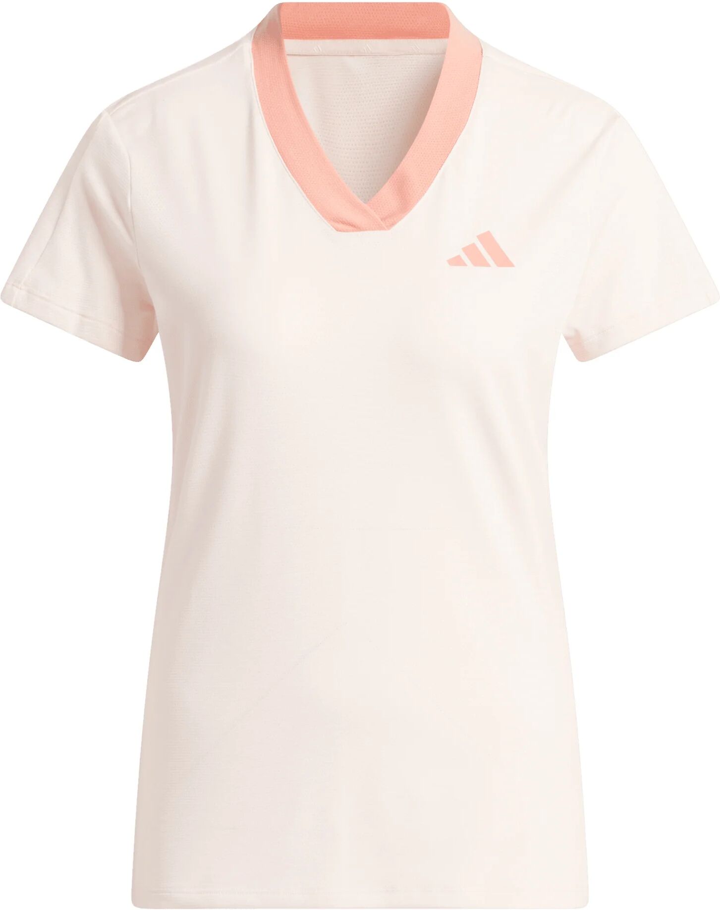 adidas Womens Made With Nature Golf Top - Pink, Size: Large