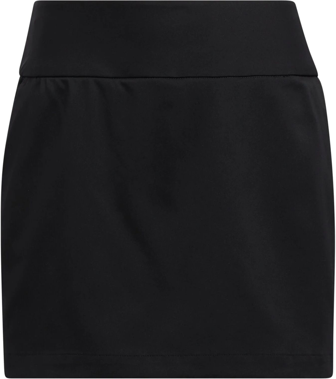 adidas Womens Ultimate365 Solid Golf Skort 2024 - Black, Size: X-Large