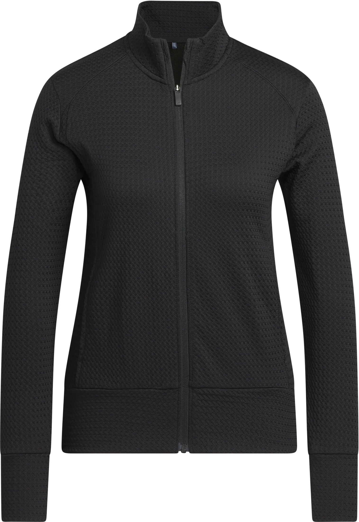 adidas Womens Ultimate365 Textured Golf Jacket - Black, Size: X-Large