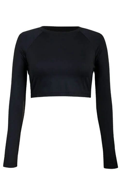 Tail Activewear Womens Sasha Long Sleeve Top - Black, Size: Medium
