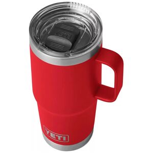 Yeti Coolers Yeti Rambler 20 Oz Travel Mug With Stronghold Lid in Rescue Red, Size 7 1/2" x 3 1/2"