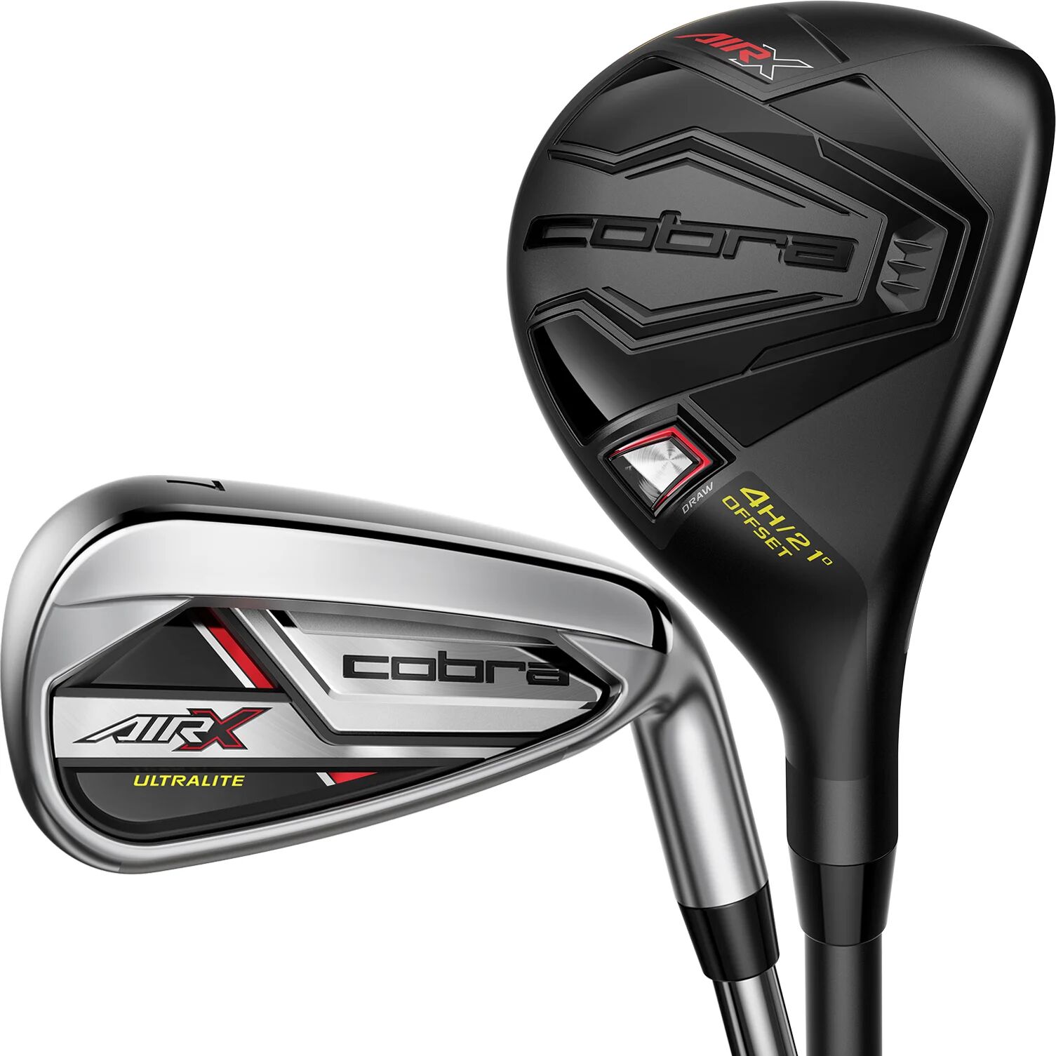 Cobra AIR-X Hybrid Combo Iron Set 2024 - RIGHT - REGULAR - 4H,5H,6-PW - Golf Clubs