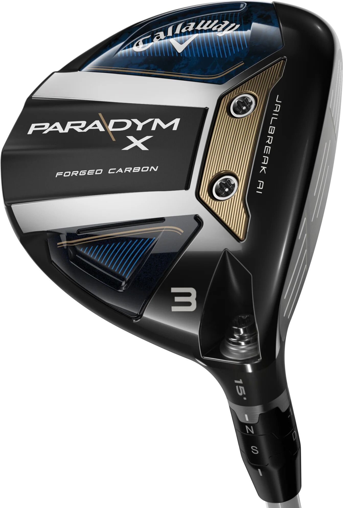 Callaway Womens Paradym X Fairway Woods - ON SALE - RIGHT - ASCENT BLUE 40L - #3/15 - Golf Clubs