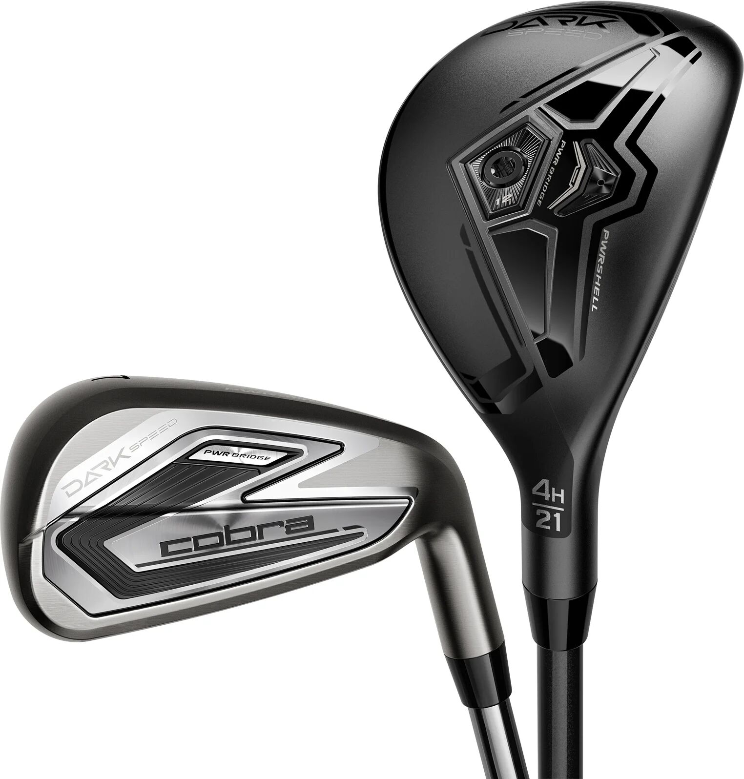 Cobra Darkspeed Hybrid Combo Iron Set 2024 - RIGHT - REGULAR - 5H,6-PW,GW - Golf Clubs