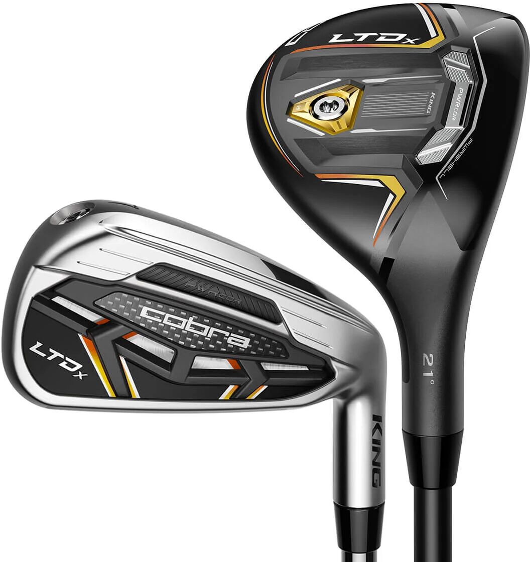 Cobra LTD x Hybrid Combo Iron Set - RIGHT - REGULAR - 5H,6-PW,GW - Golf Clubs