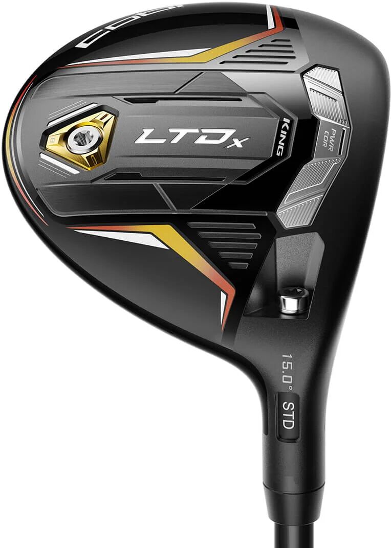 Cobra LTD x Fairway Woods - Gold Fusion/Black - Gold Fusion/Black - RIGHT - UST HELIUM 5F2A - 3W 15.0 - Golf Clubs