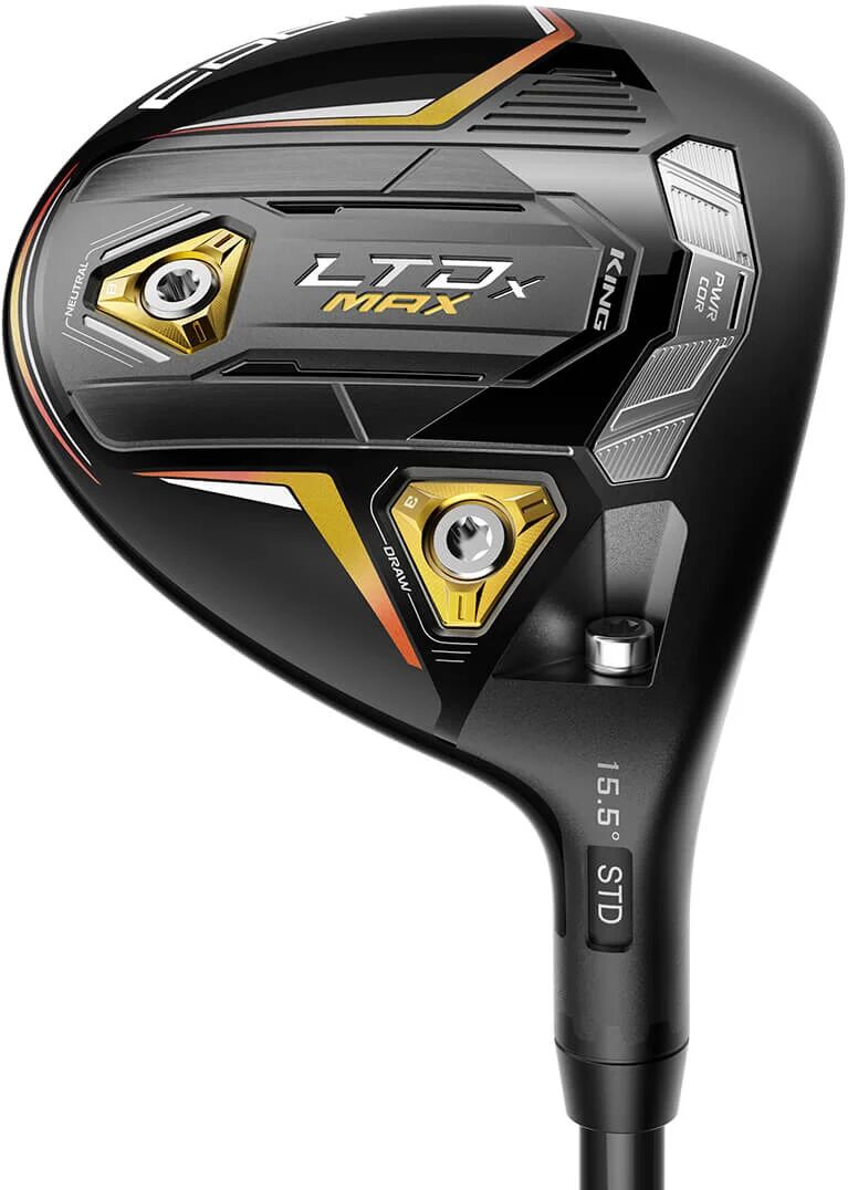 Cobra LTD x MAX Fairway Woods - Gold Fusion/Black - Gold Fusion/Black - RIGHT - UST HELIUM 5F3R - 3W 15.5 - Golf Clubs