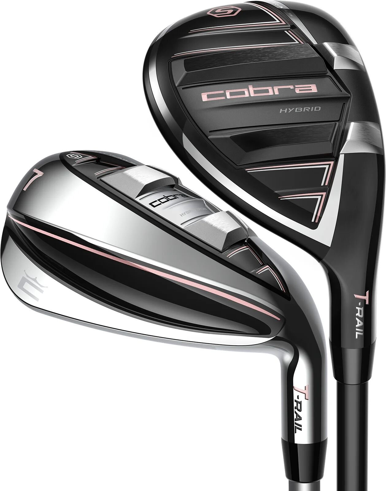 Cobra Womens T-Rail 3 Hybrid Combo Iron Set 2024 - 4H,5-PW - LADYS - RIGHT - Golf Clubs