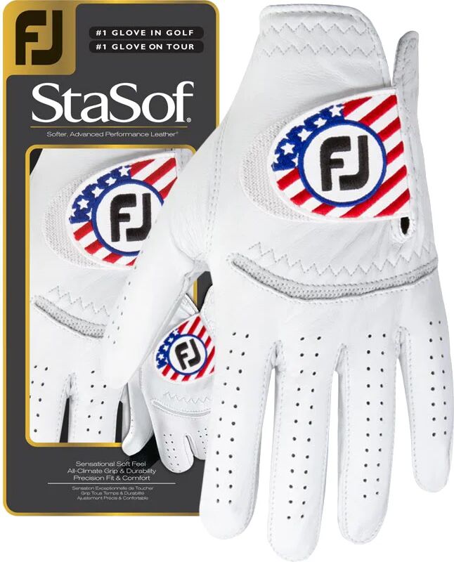 FootJoy Womens StaSof USA Flag Golf Gloves