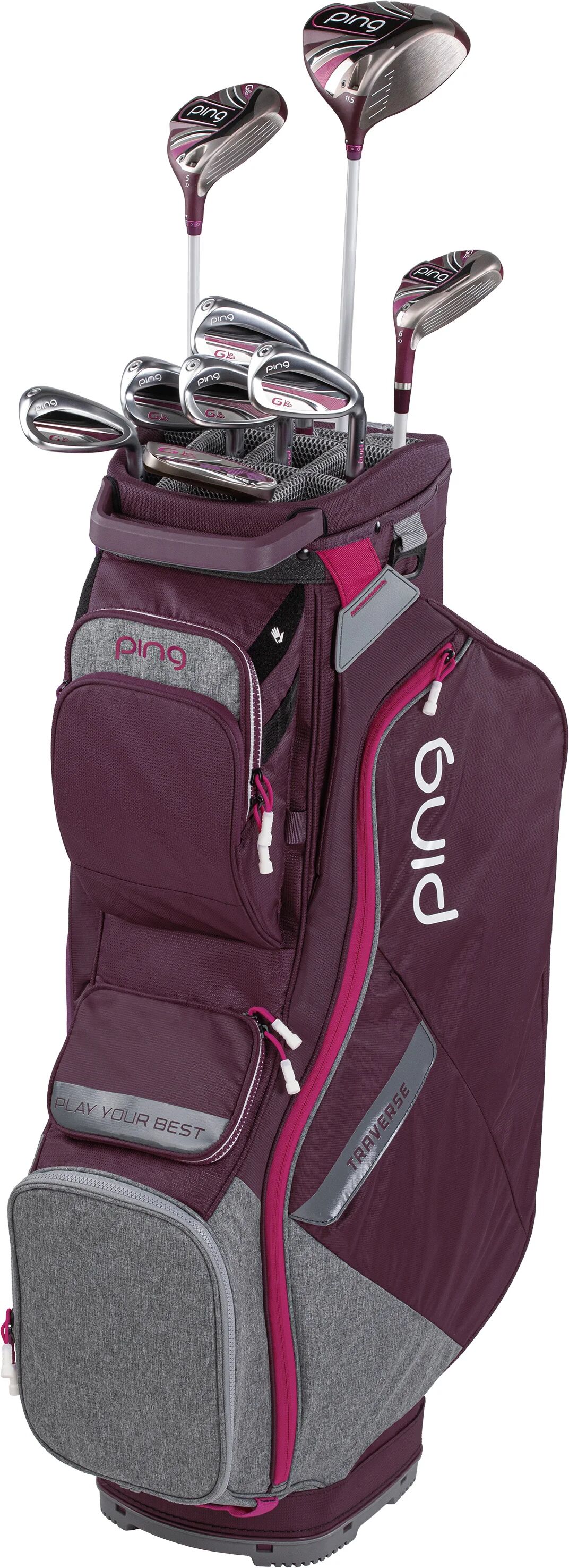 PING Womens G Le2 Complete Golf Package Set - Cart Bag - Cart Bag - RIGHT - STANDARD