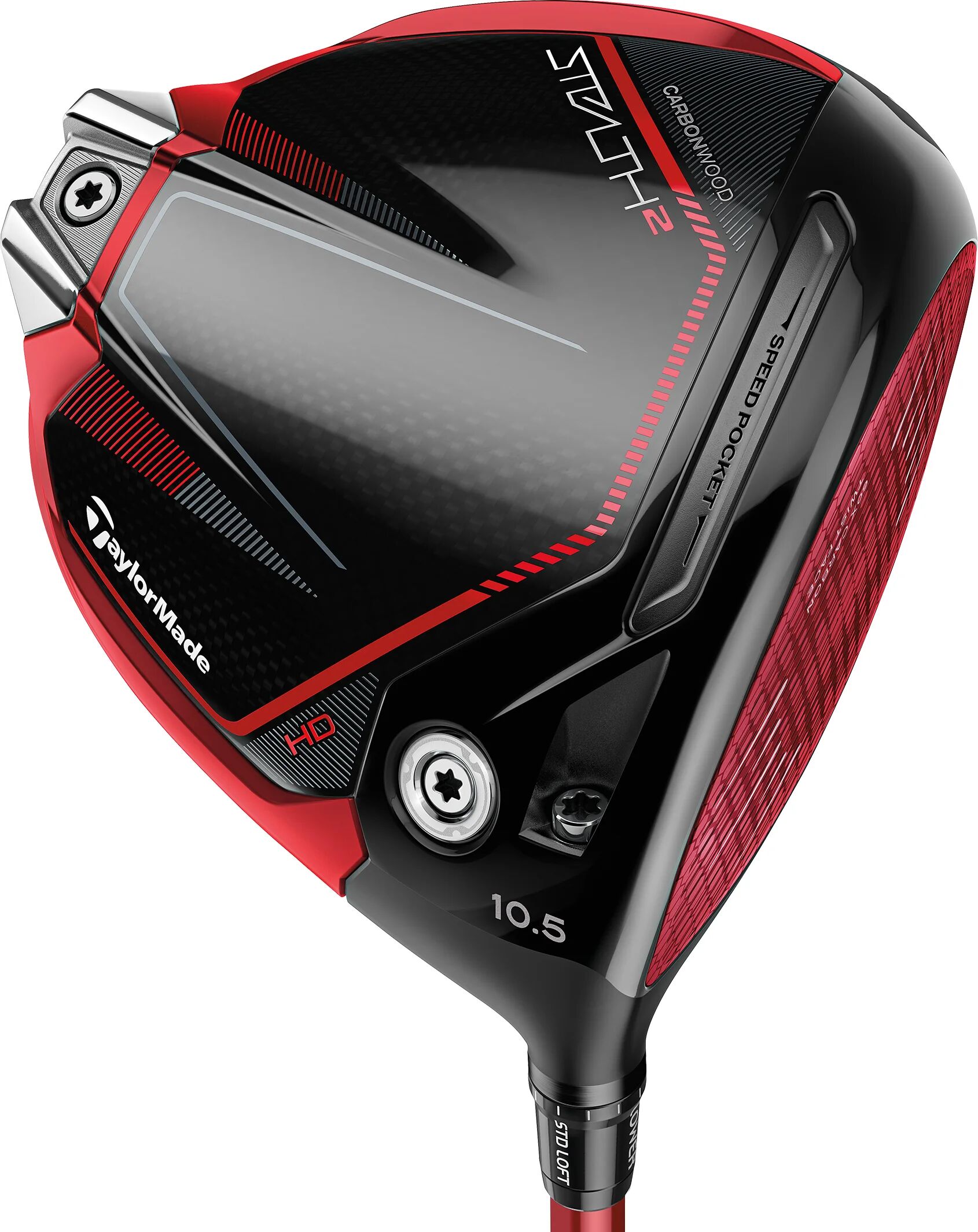 TaylorMade Stealth 2 HD Driver - ON SALE - RIGHT - SPD NX RED 50 R - 10.5 - Golf Clubs