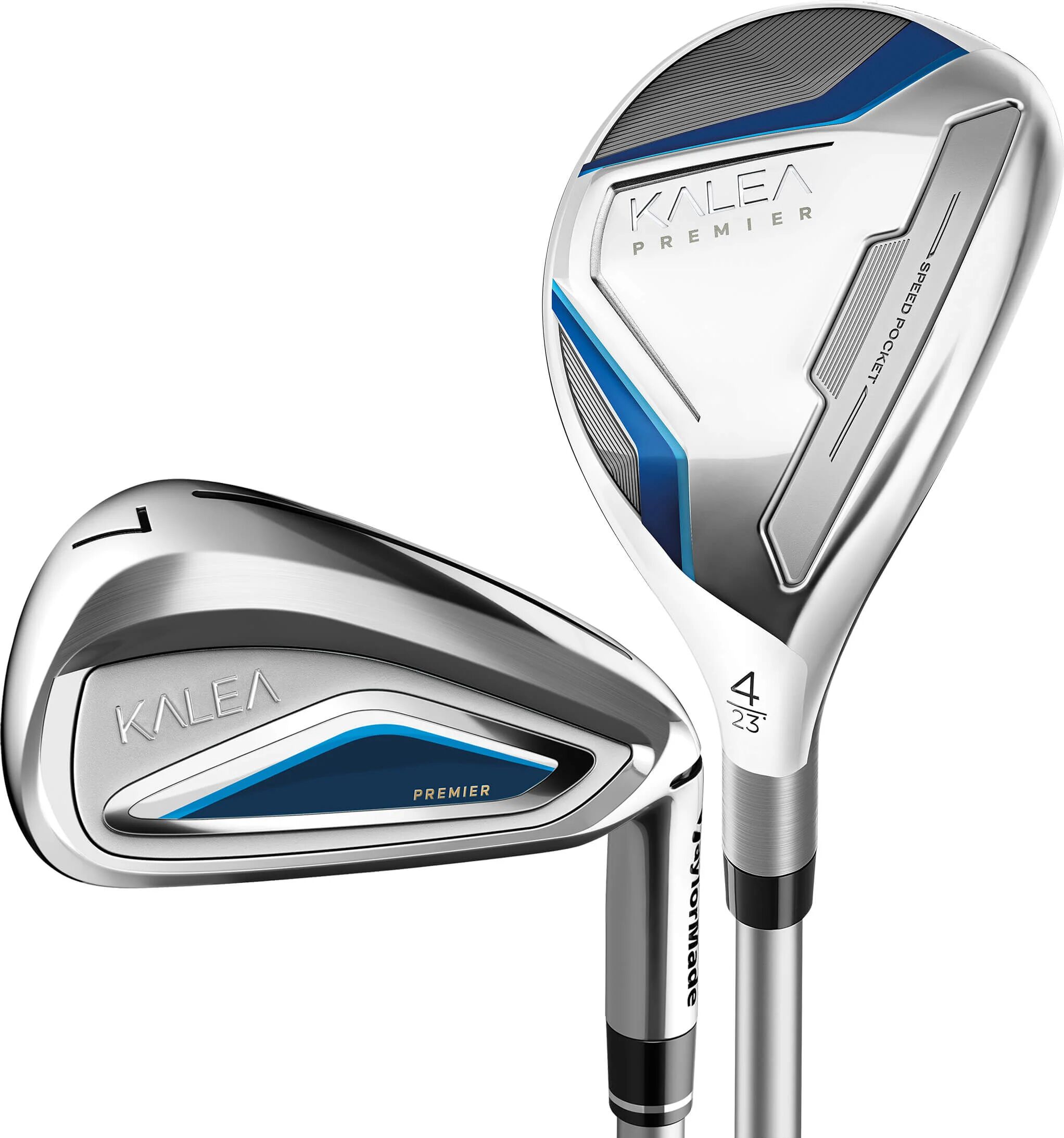 TaylorMade Womens Kalea Premier Hybrid Combo Iron Set - 5H,6H,7-PW,SW - LADY - RIGHT - Golf Clubs