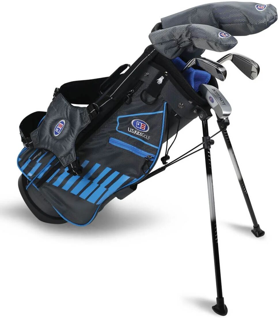 U. S. Kids Golf U.S. Kids UL48 5 Club Junior Golf Set - Grey/Teal Bag - TEAL - LEFT