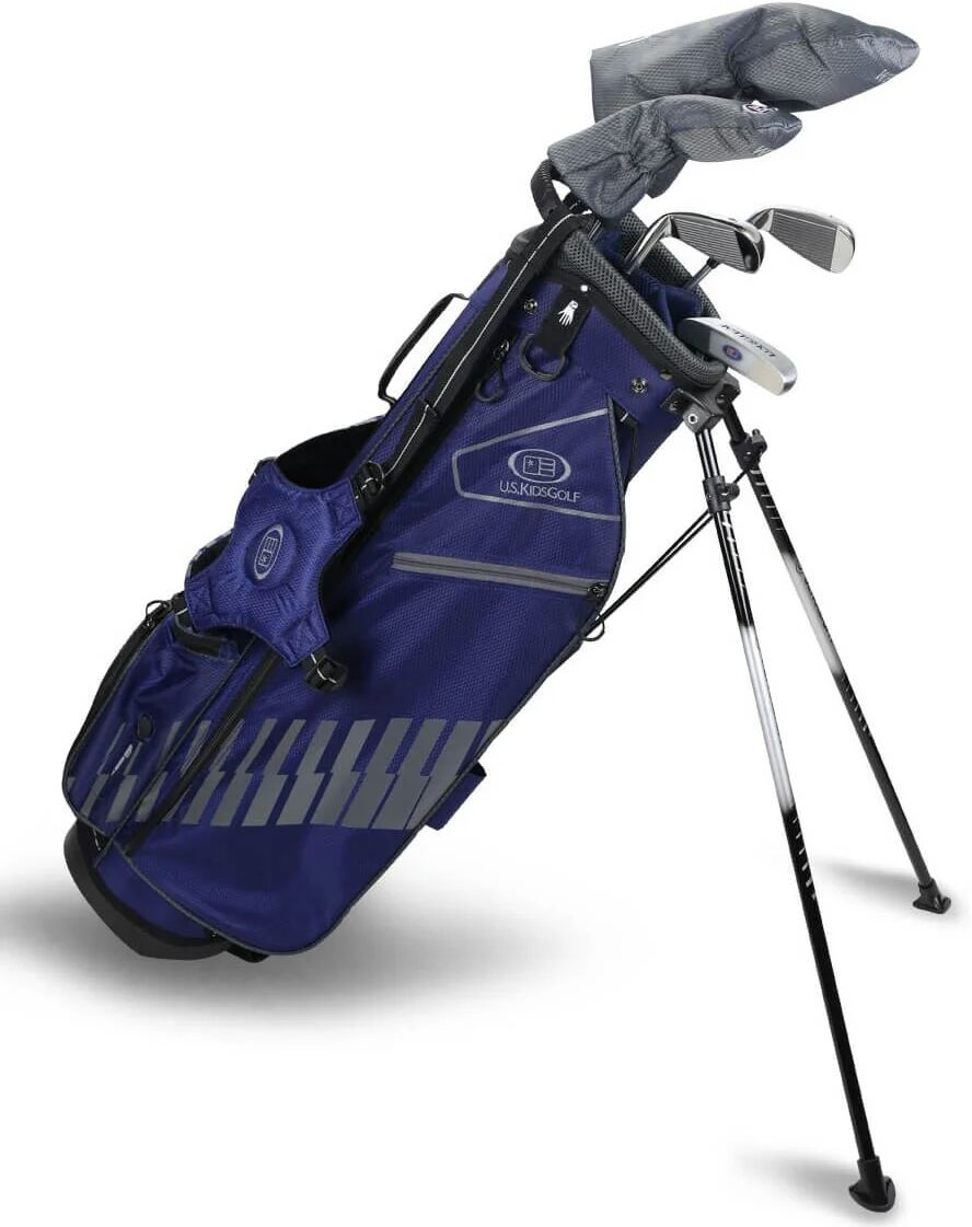 U. S. Kids Golf U.S. Kids UL63 5 Club Junior Golf Set - Navy/Grey Bag - CLASSIC - LEFT