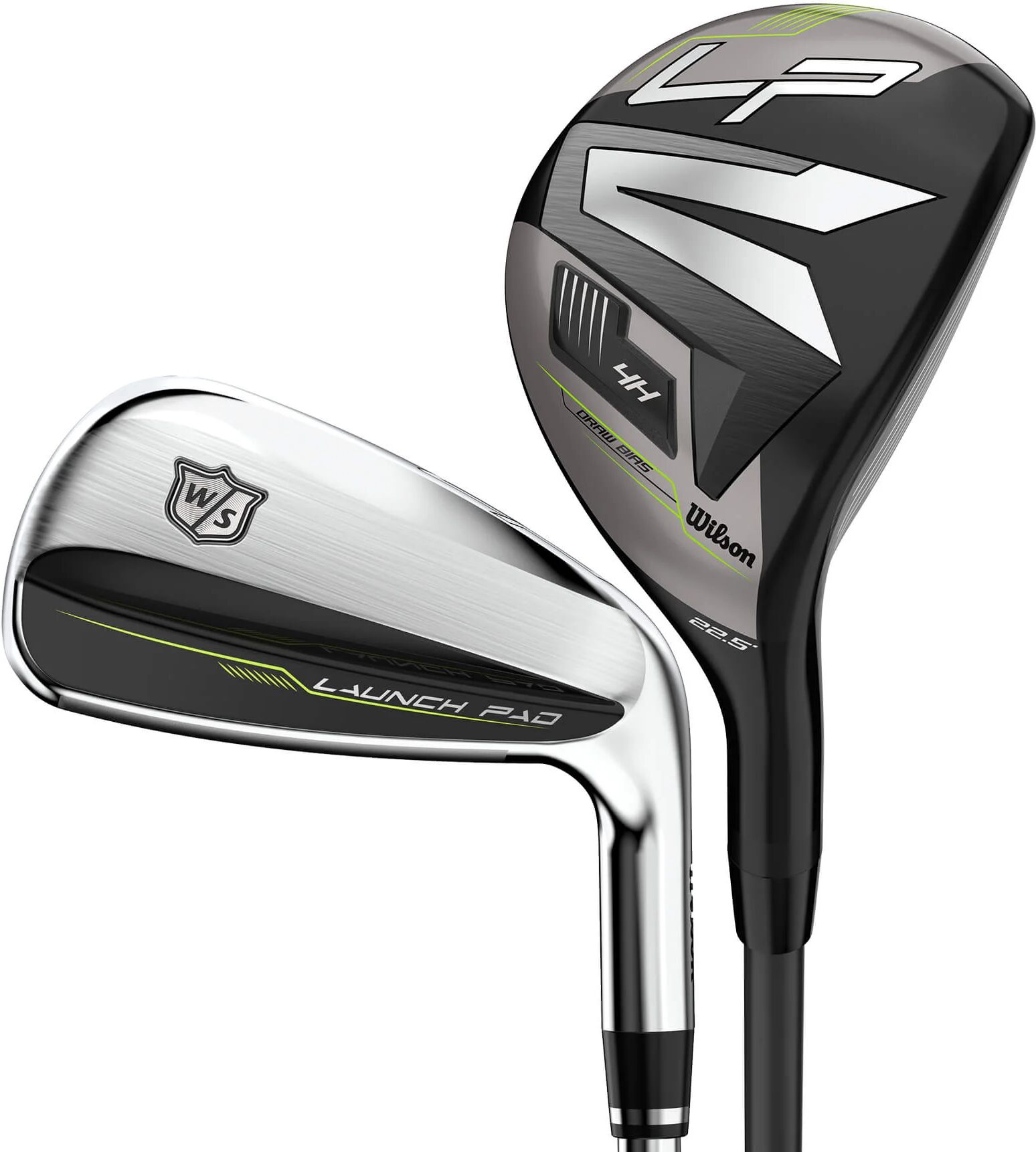 Wilson Launch Pad 2 Hybrid Combo Iron Set - RIGHT - REGULAR - 4H,5H,6-PW - Golf Clubs