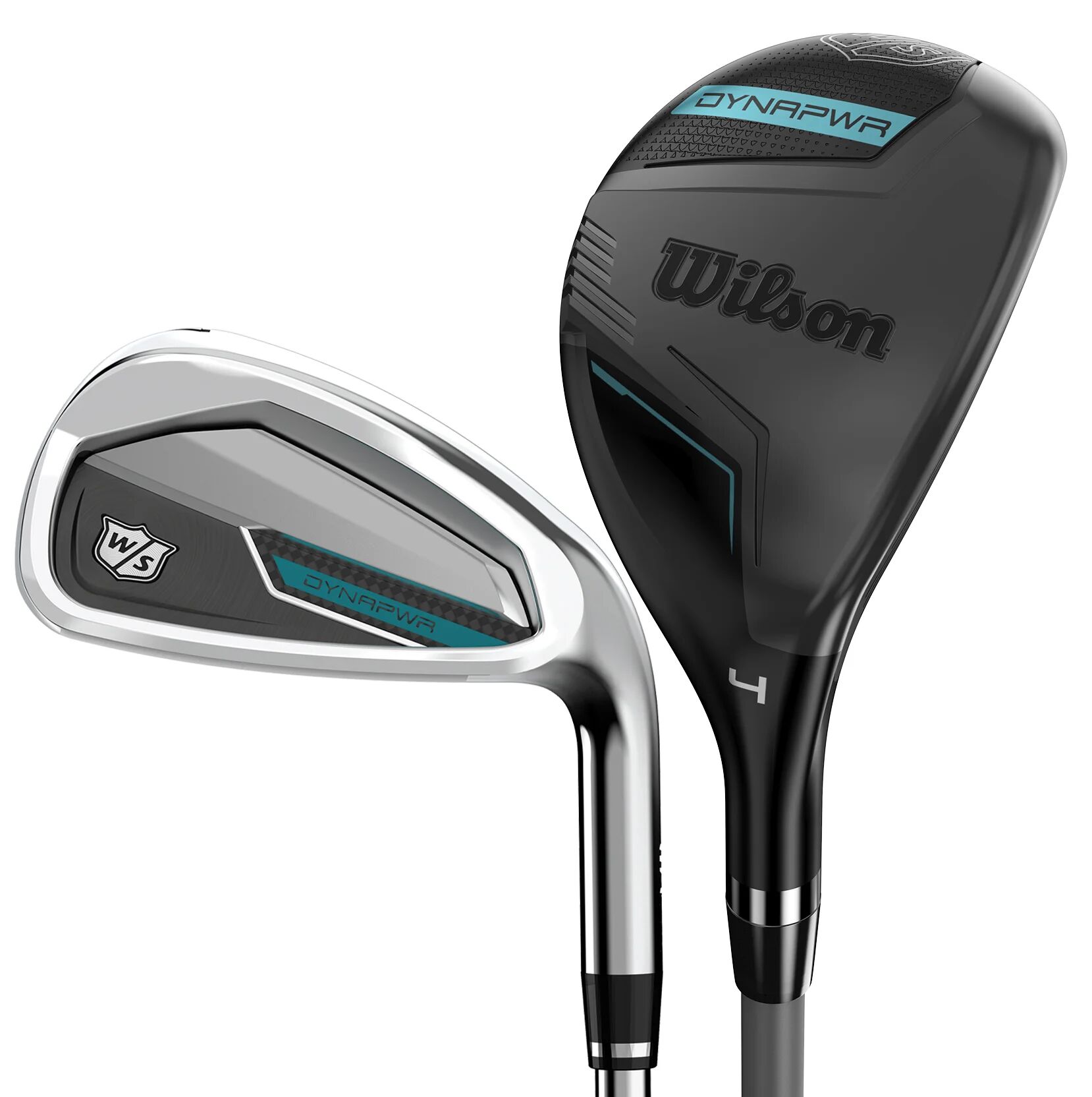 Wilson Womens Dynapower Hybrid Combo Iron Set 2024 - RIGHT - LADY - 5H,6H,7-PW,GW - Golf Clubs