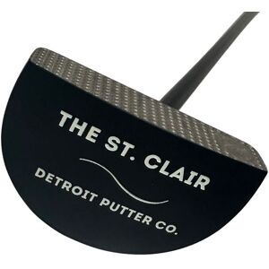 Detroit Putter Co. Detroit Putter Co St Clair Center Shaft Black Putter - RIGHT - CENTER SHAFT - 34" - Golf Clubs