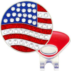 Navika USA Navika Womens Hat Clip Ball Marker Adorned with Crystals from Swarovski