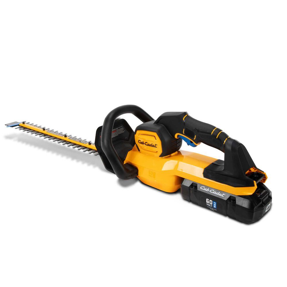 Cub Cadet HT24E Cordless 60 Volt Max Hedge Trimmer with Battery and Charger