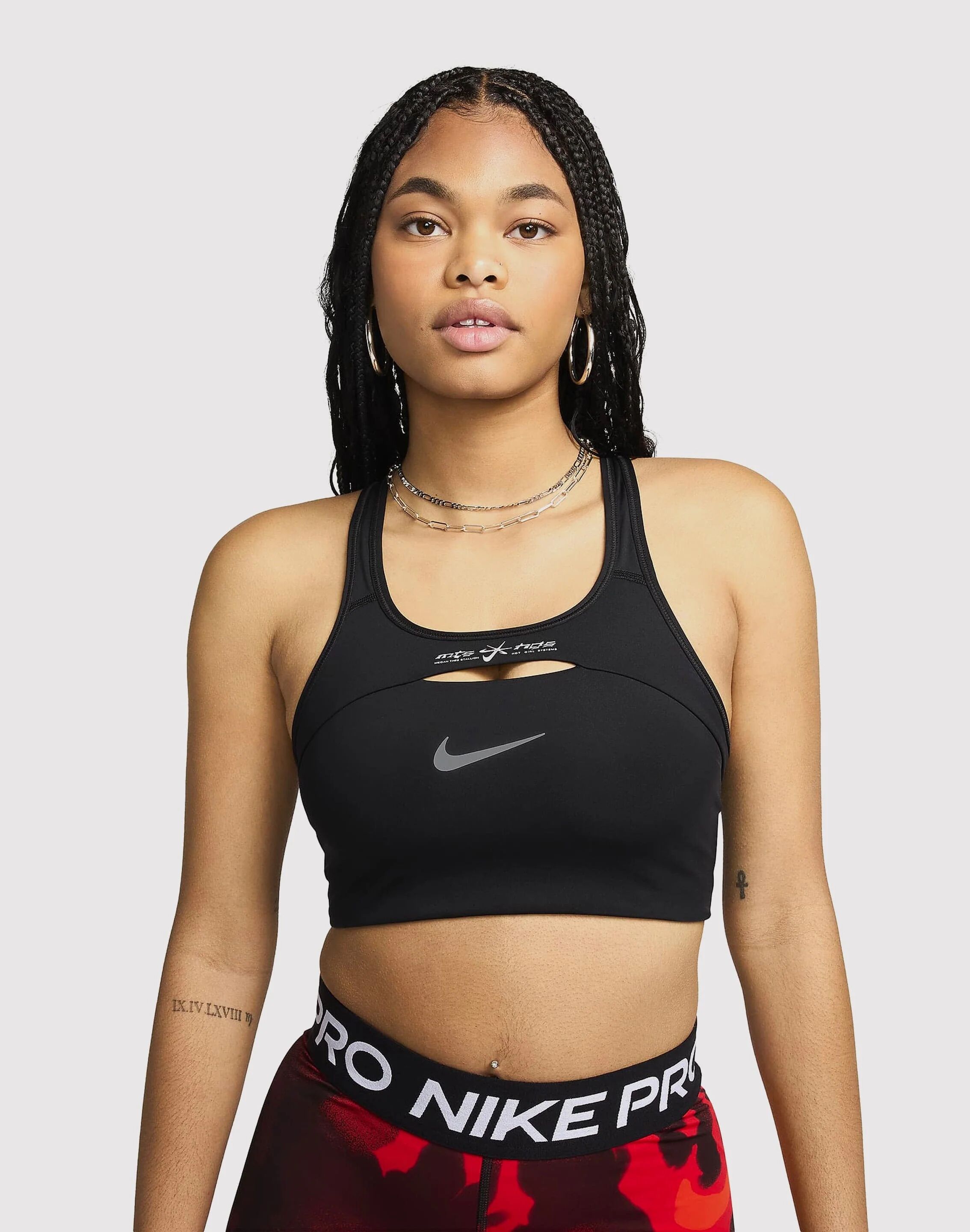 Nike Megan Thee Stallion Sports Bra  - Black - Size: Medium