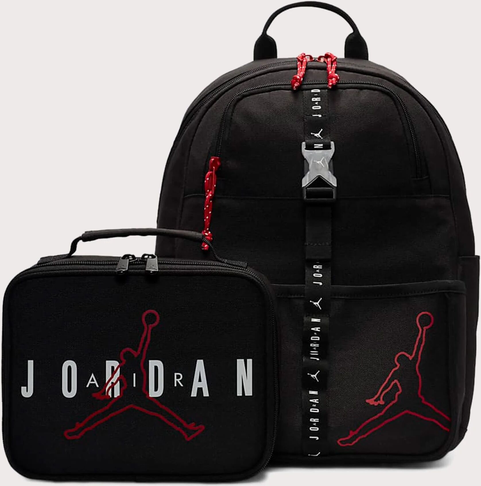 Jordan Kids' Lunch Backpack Grade-School  - Black - Size: 1 SIZE