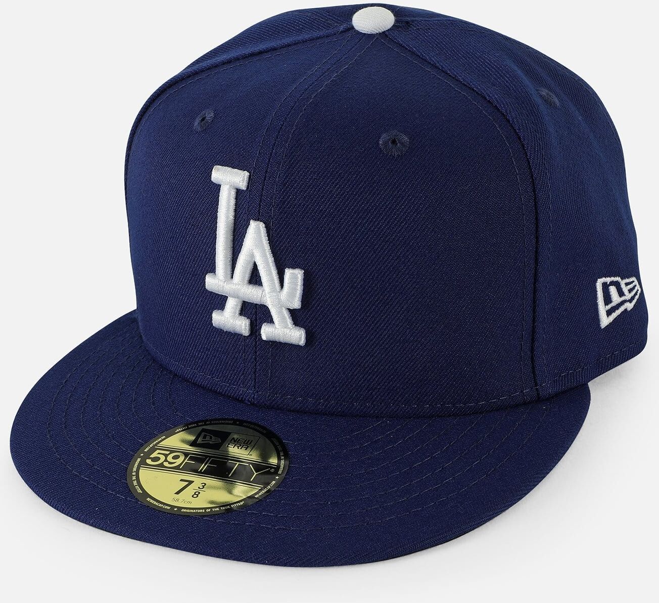 New Era Los Angeles Dodgers Fitted Hat  - Blue - Size: 7