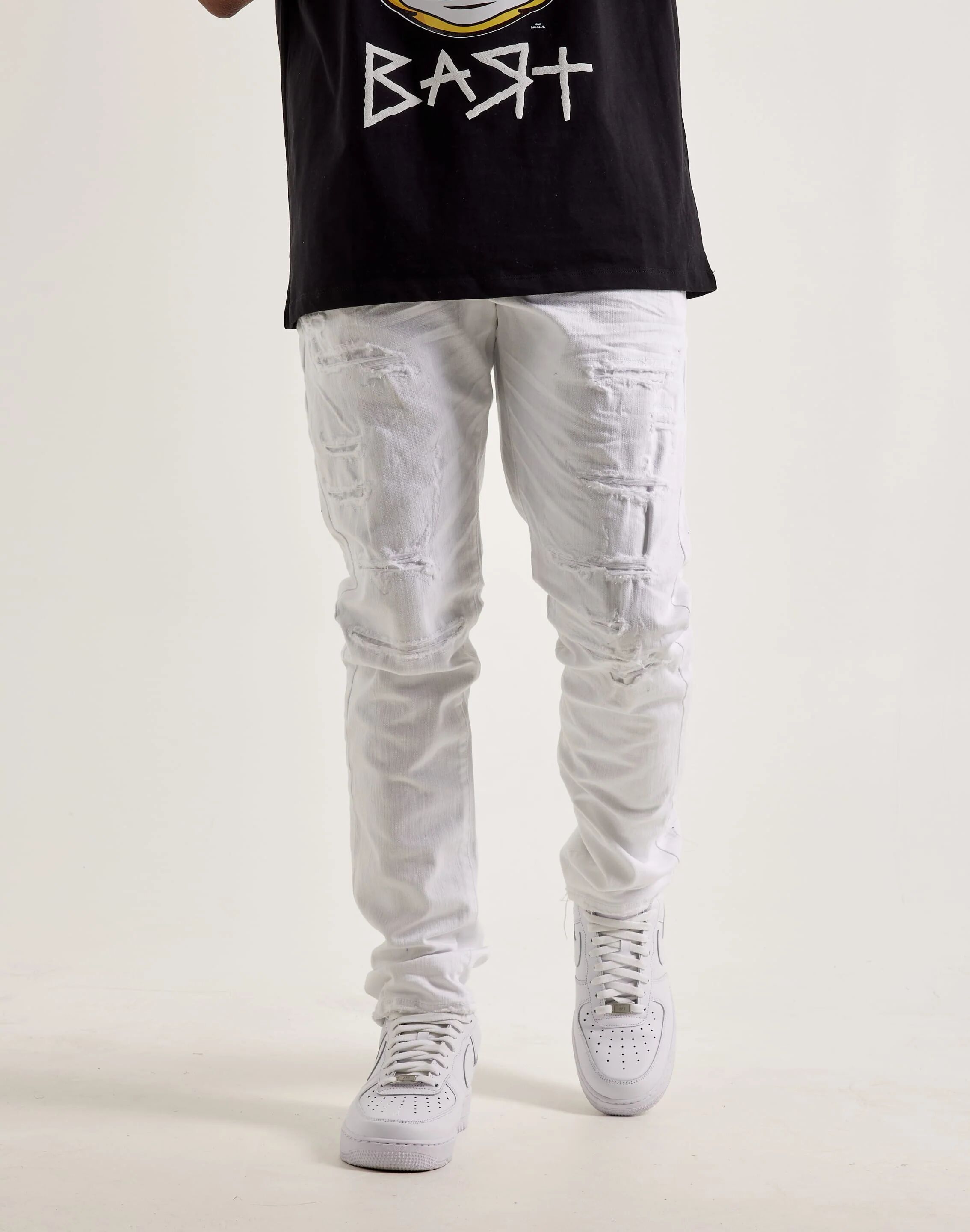 Jordan Craig Basic Sean Jeans  - White - Size: 44/32