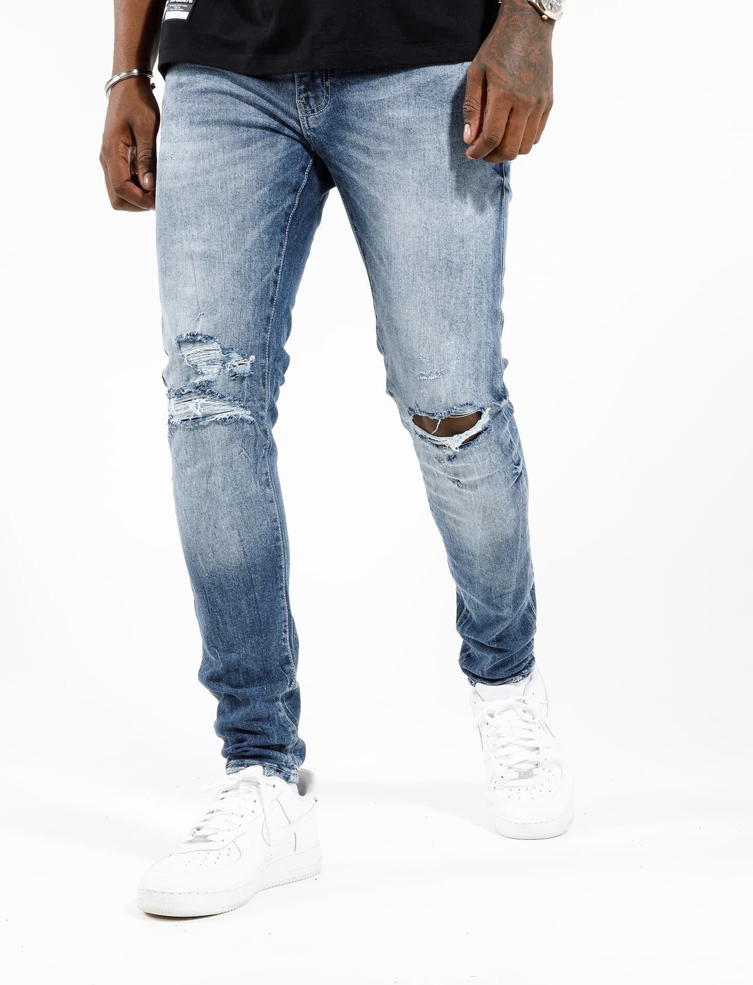 Jordan Craig Basic Ross Jeans  - Blue - Size: 44/32