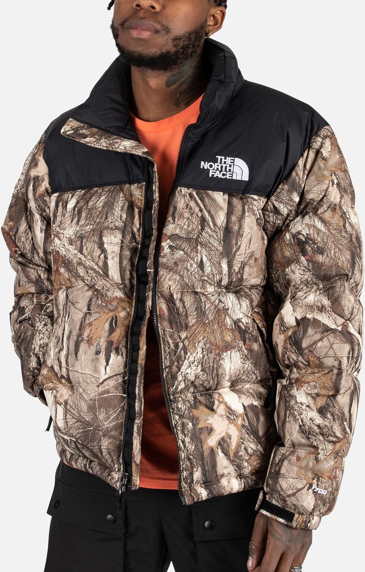 The North Face 1996 RETRO NUPTSE JACKET  - Brown - Size: LG