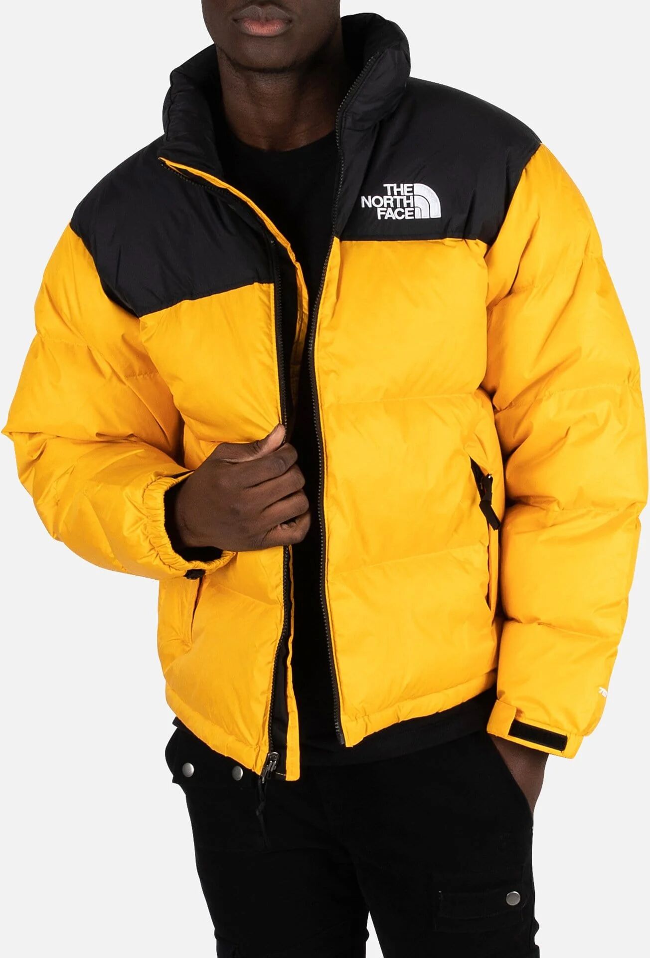 The North Face 1996 RETRO NUPTSE JACKET  - Gold - Size: LG