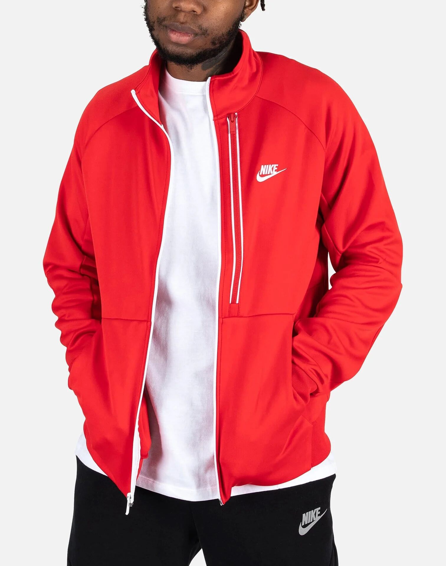 Nike Nsw Tribute N98 Jacket  - Red - Size: LG