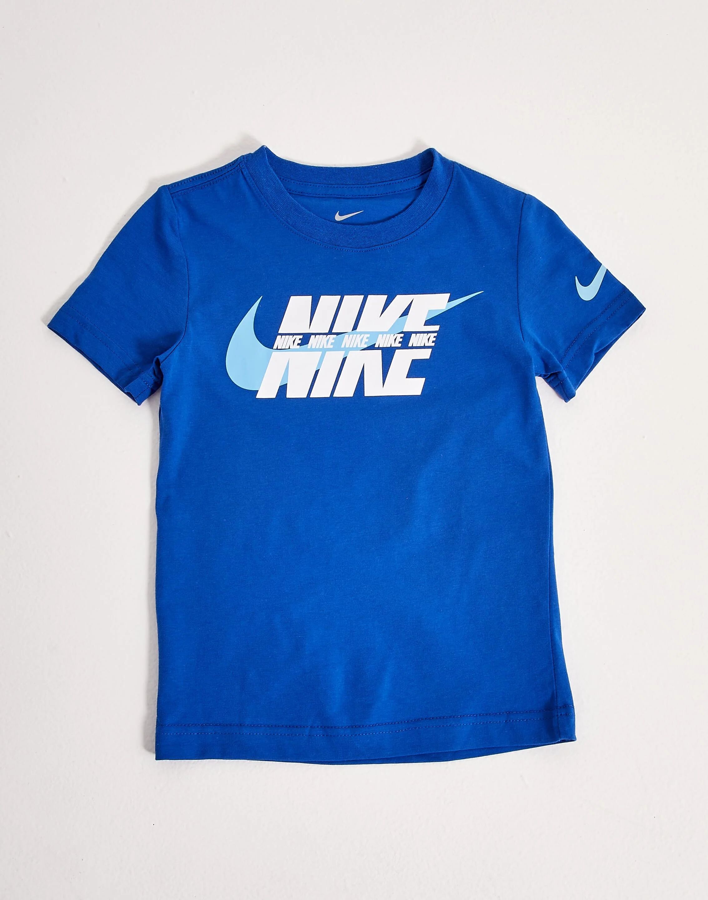 Nike Swoosh Tee Pre-School  - Blue - Size: 6X/7