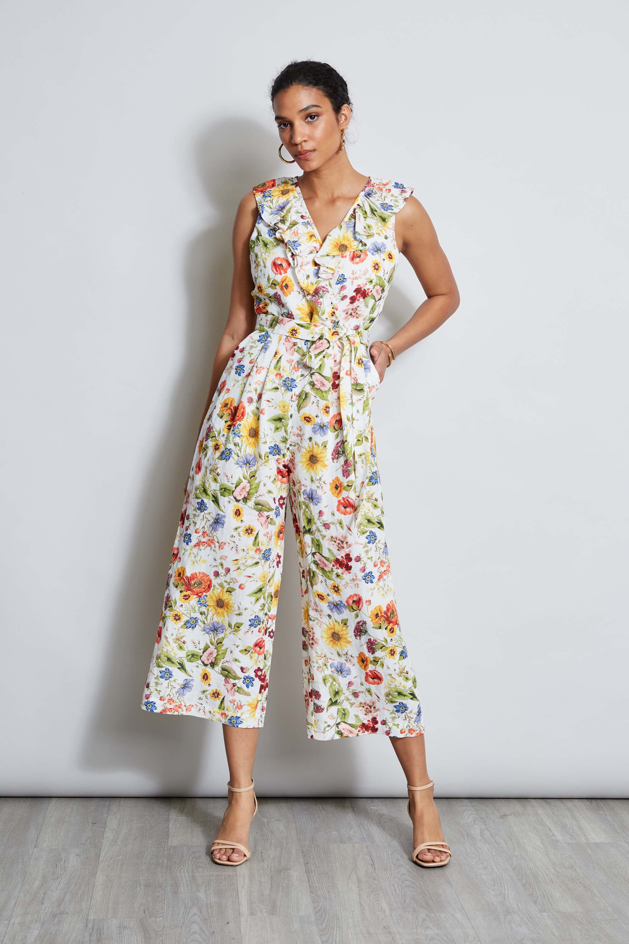 T-Tahari Sunray Garden Jumpsuit - Female