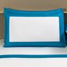 Frette Bold Pillowcase  Size: Standard-  Milk/Lagoon